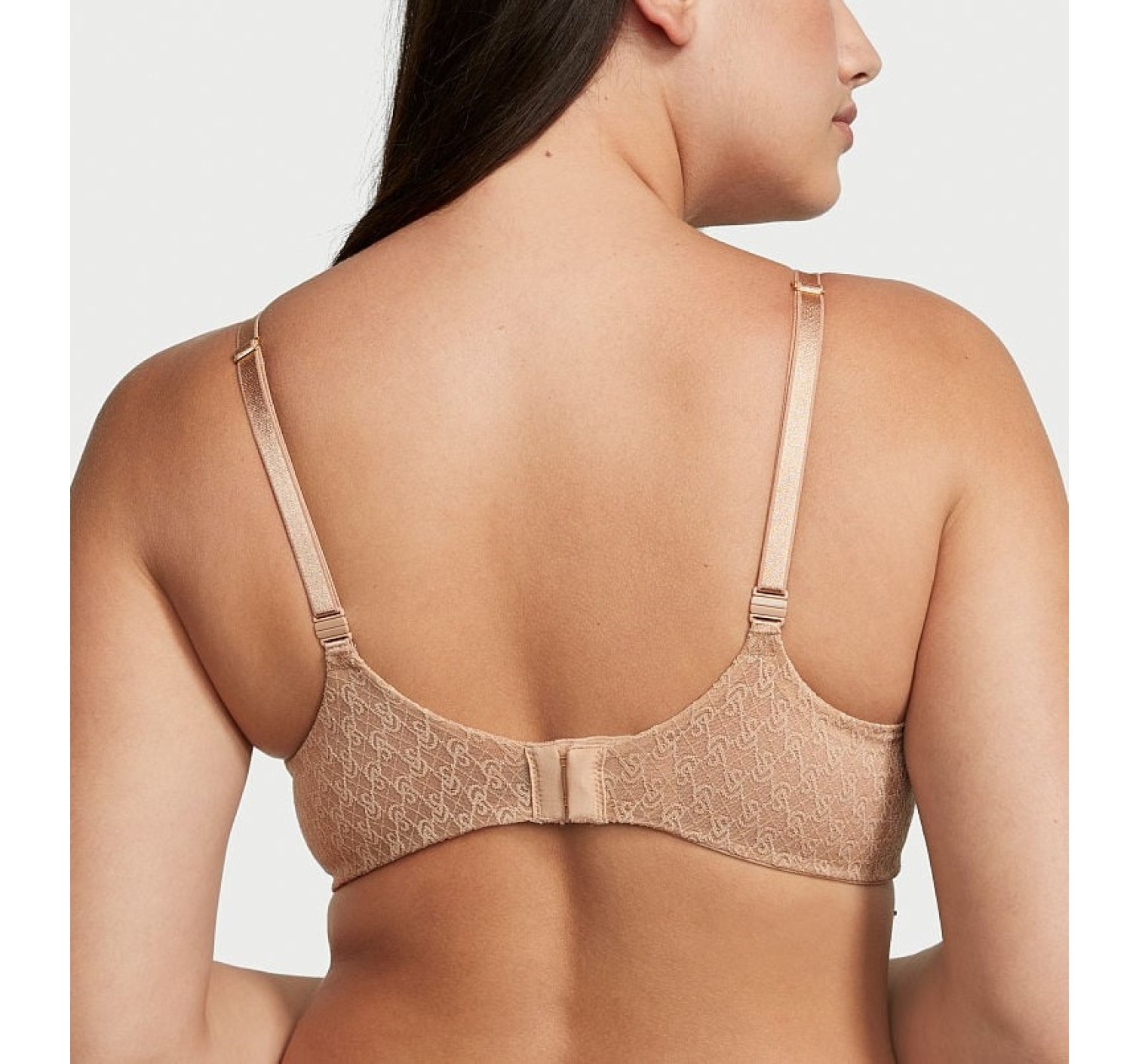 Комплект білизни Icon by Victoria's Secret Push-Up Demi Bra Praline Set