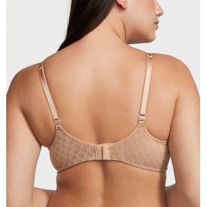 Комплект білизни Icon by Victoria's Secret Push-Up Demi Bra Praline Set