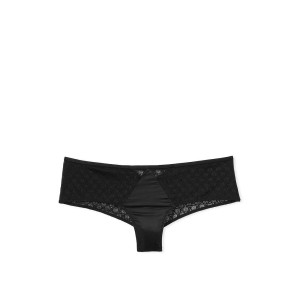 Трусики Icon by Victoria's Secret Lace Cheeky Panty Black