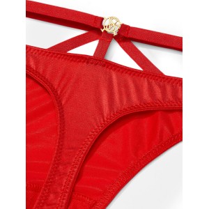 Трусики So Obsessed Thong Panty Lipstick