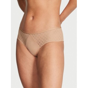 Трусики Icon by Victoria's Secret Lace Cheeky Panty Praline