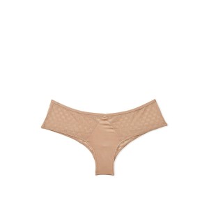 Трусики Icon by Victoria's Secret Lace Cheeky Panty Praline