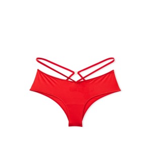 Трусики So Obsessed Strappy Cheeky Panty Lipstick Red