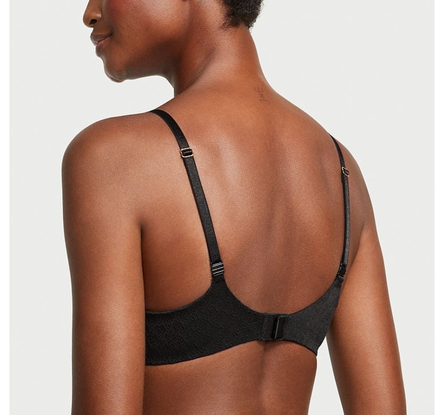 Комплект білизни Icon by Victoria's Secret Push-Up Demi Bra Black Set