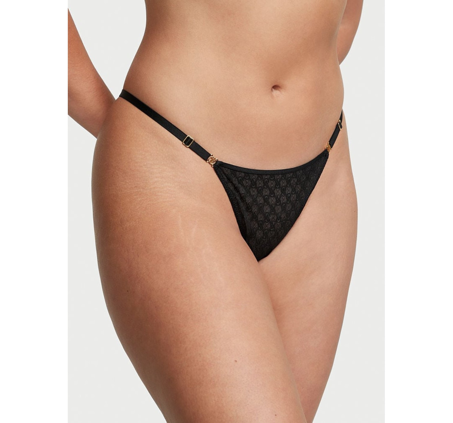 Комплект білизни Icon by Victoria's Secret Push-Up Demi Bra Black Set