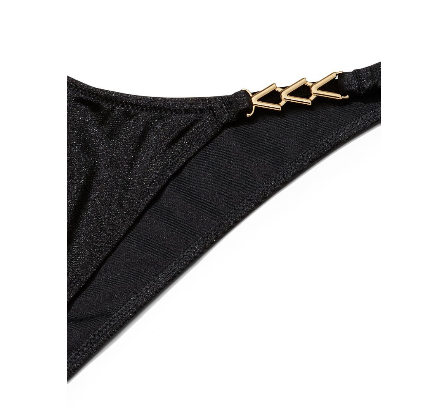 Купальник Chain Strap Push-Up Black Swimsuit