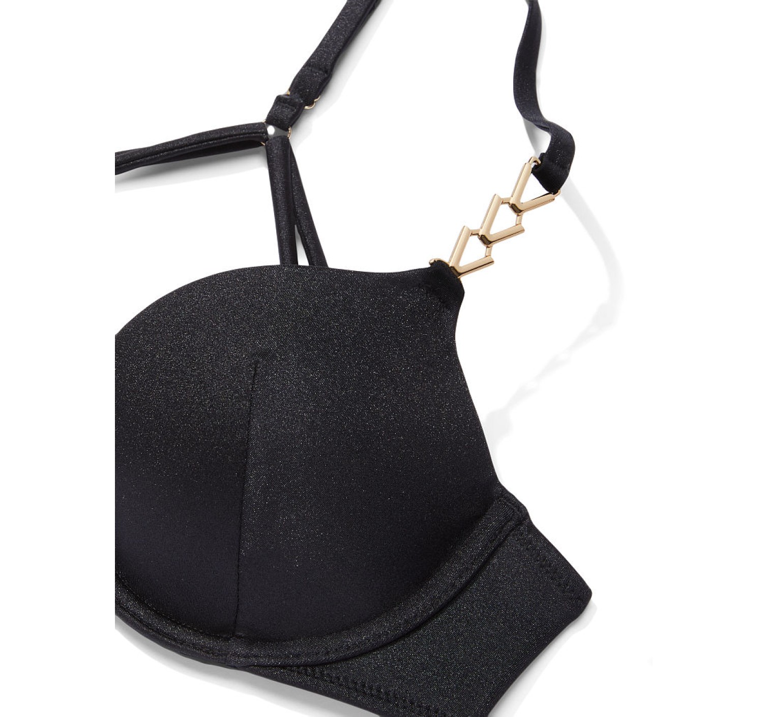 Купальник Chain Strap Push-Up Black Swimsuit