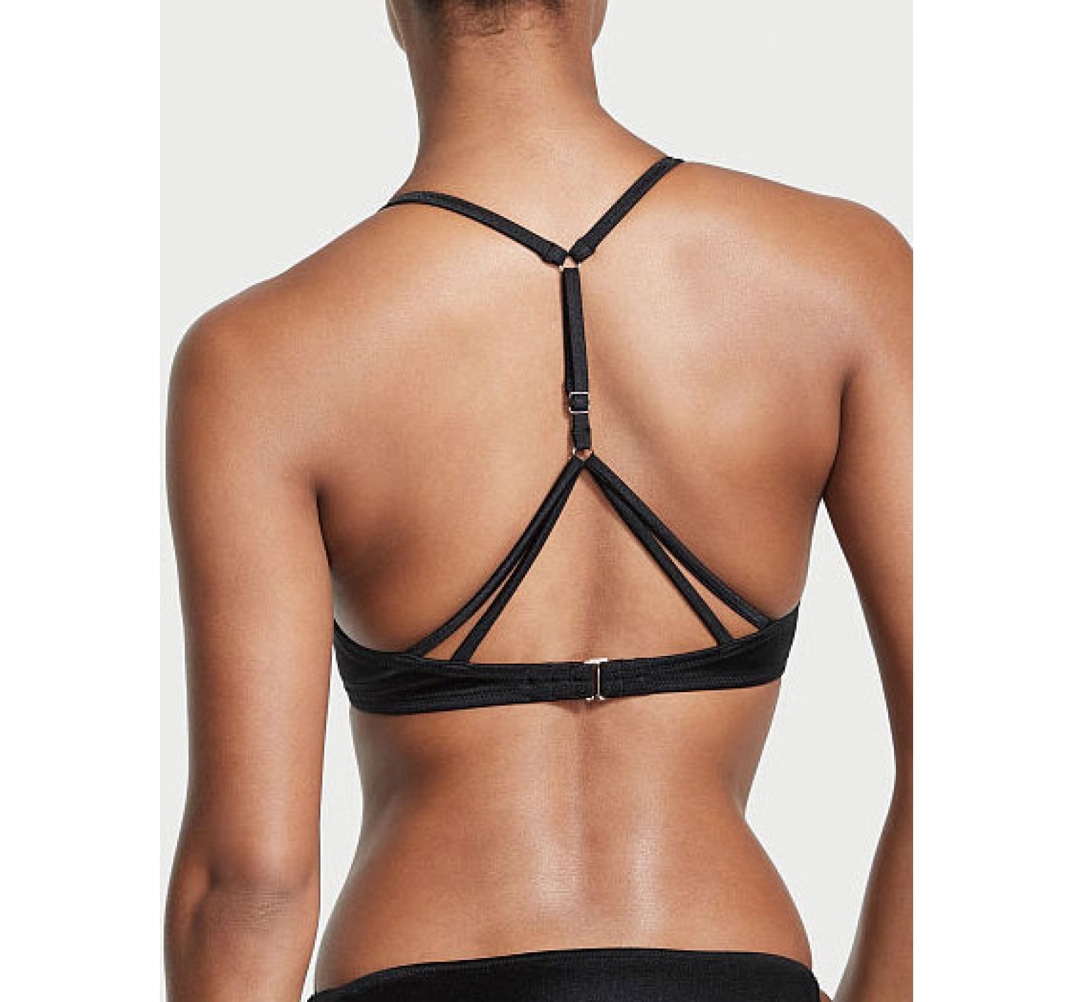 Купальник Chain Strap Push-Up Black Swimsuit