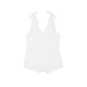 Ромпер SWIM Linen Romper Coverup White
