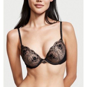 Комплект білизни Luxe Lingerie Black Gold Lace Bra Set