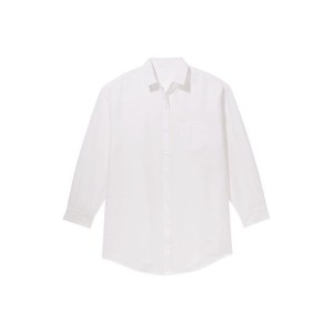 Рубашка Oversized Linen Shirt Cover Up White