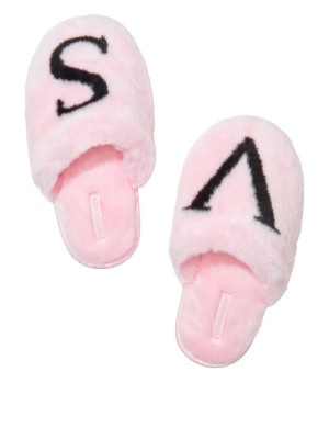 Домашние тапочки Closed Toe Faux Fur Slipper Pretty Blossom