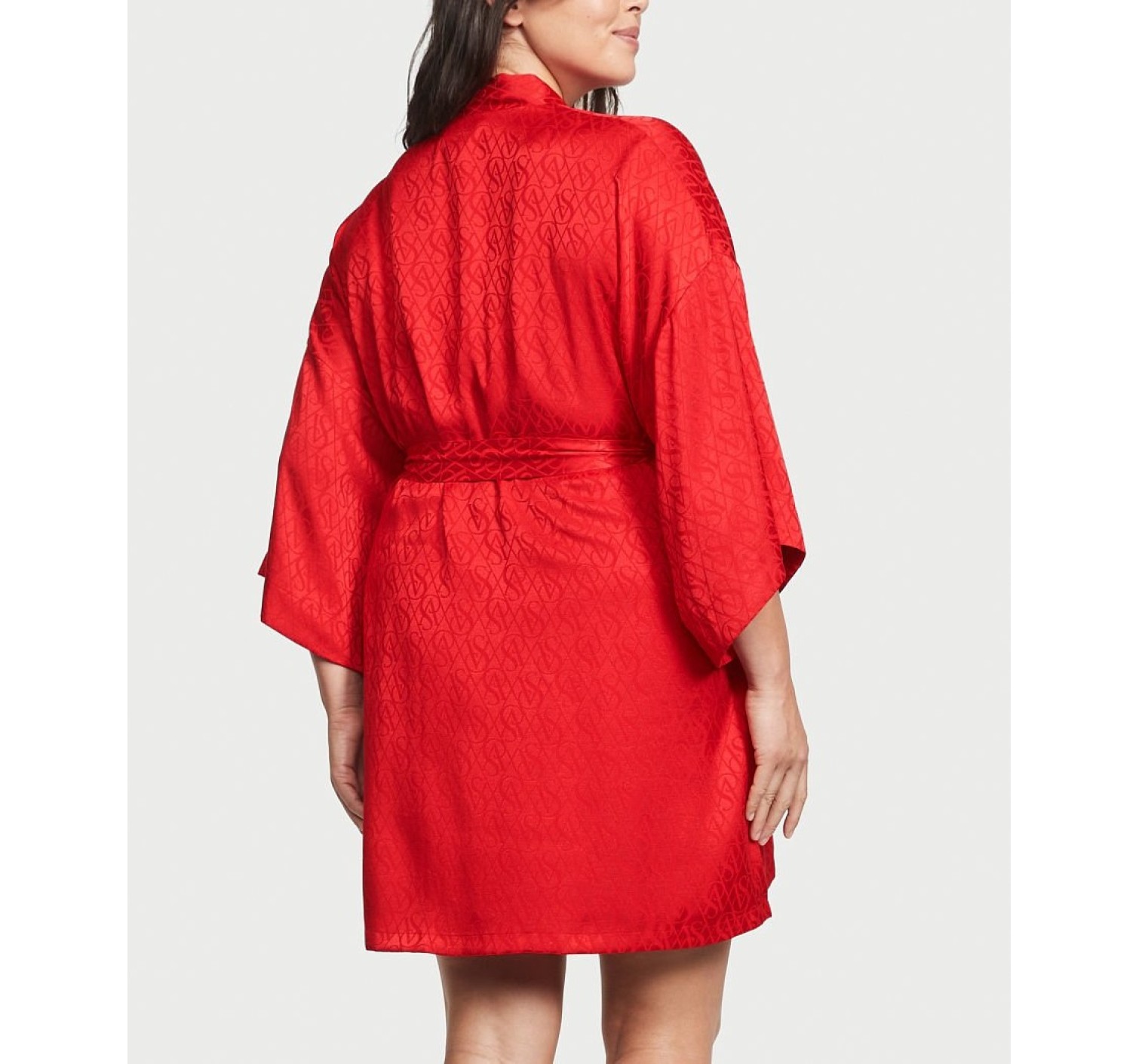 Халат The Tour '23 Icon Satin Robe Lipstick Red