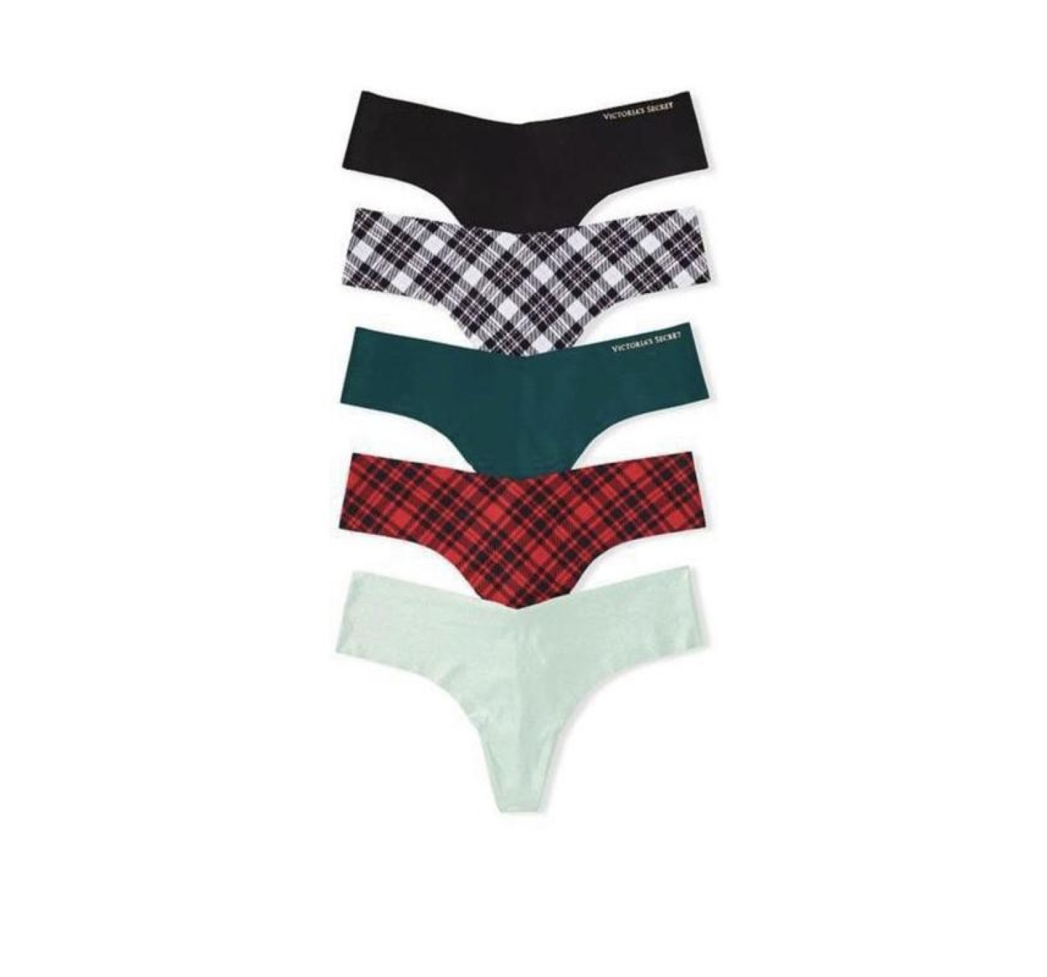 Подарунковий набір 5-Pack No-Show Thong Panties Mix