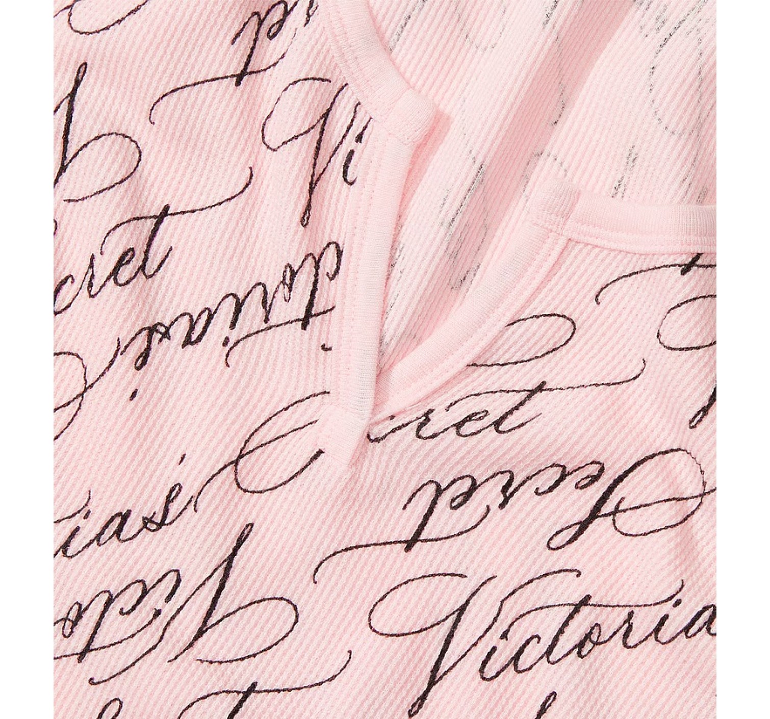 Пижама Thermal Long Pajama Set Pretty Blossom Vs Script