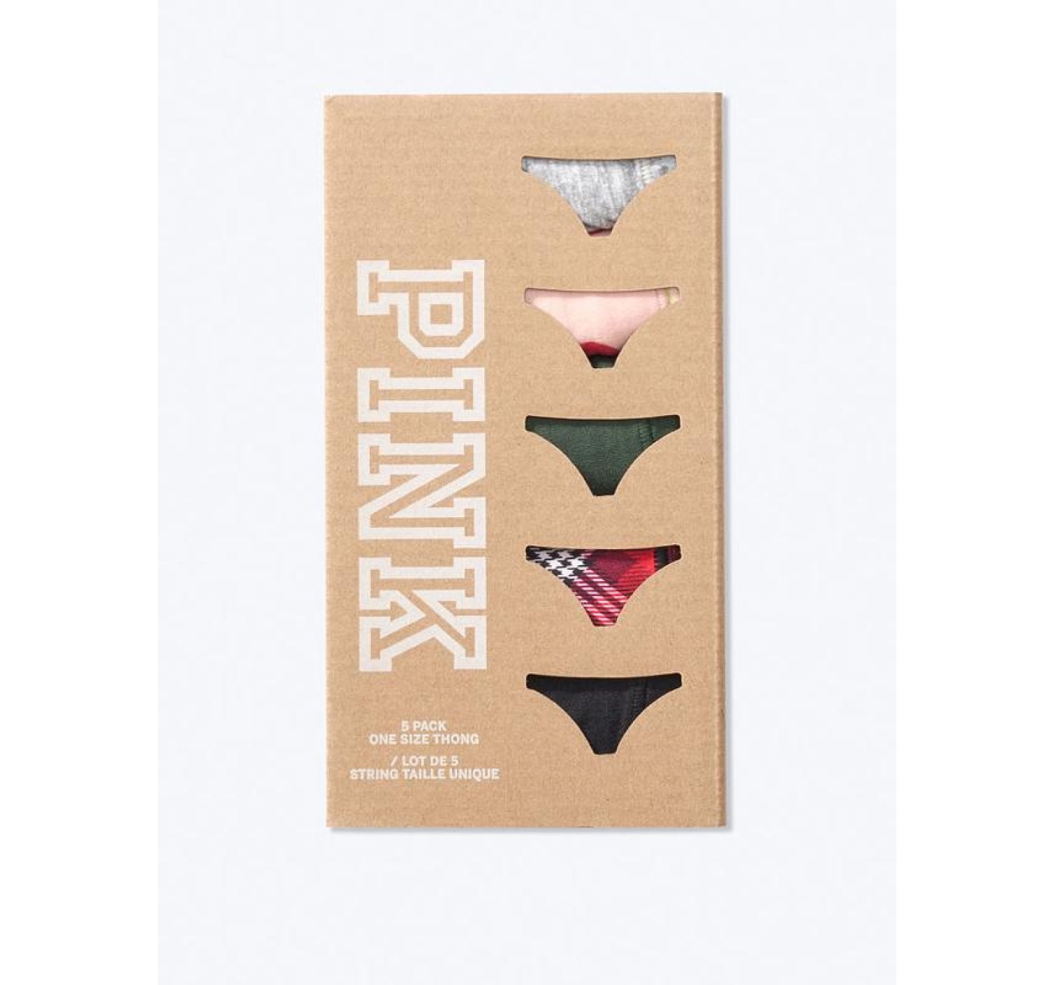 Подарочный набор string 5-pack set PINK