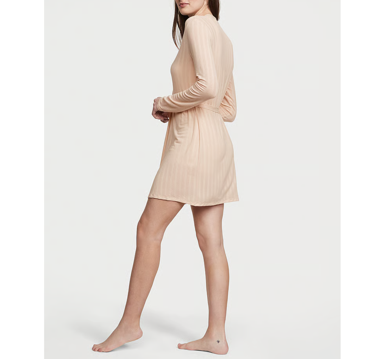 Пижама Luxe Modal Ribbed 3-Piece Set Marzipan