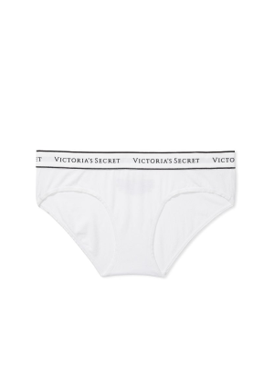 Трусики хипхаггер Logo Cotton Hiphugger Panty White