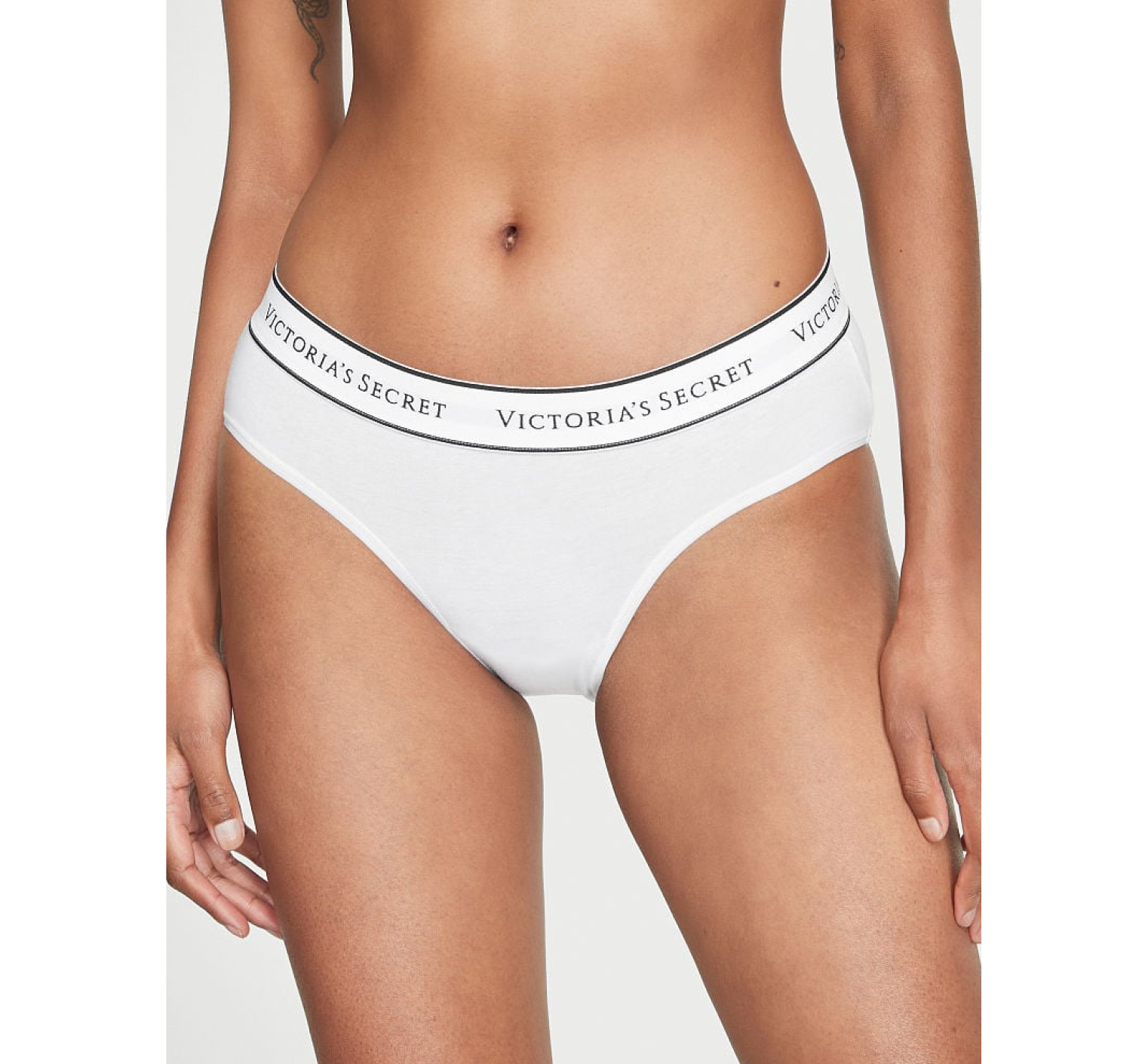 Трусики хіпхаггер Logo Cotton Hiphugger Panty White