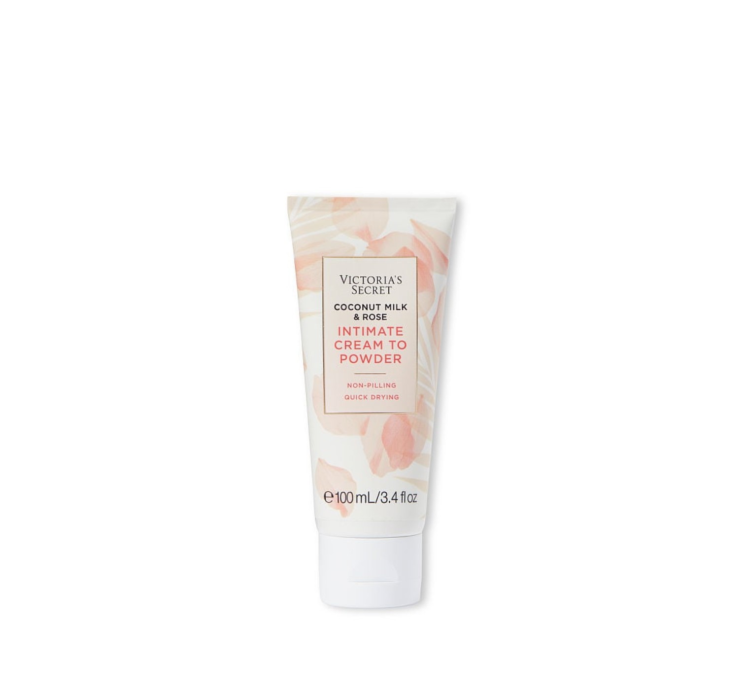 Крем-пудра для інтимної гігієни Coconut Milk & Rose Intimate Cream to Powder