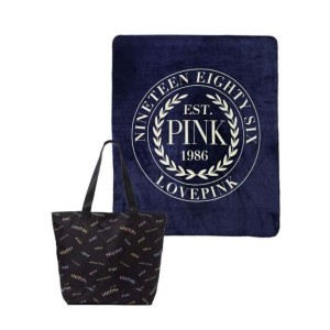 Набор Сумка + Плед Tote Bag + Cozy Blanket PINK