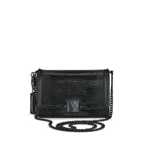 Сумка Кросс-боди The Victoria Mini Shoulder Bag Black Python