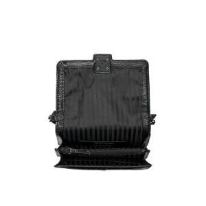 Сумка Кросс-боди The Victoria Mini Shoulder Bag Black Python