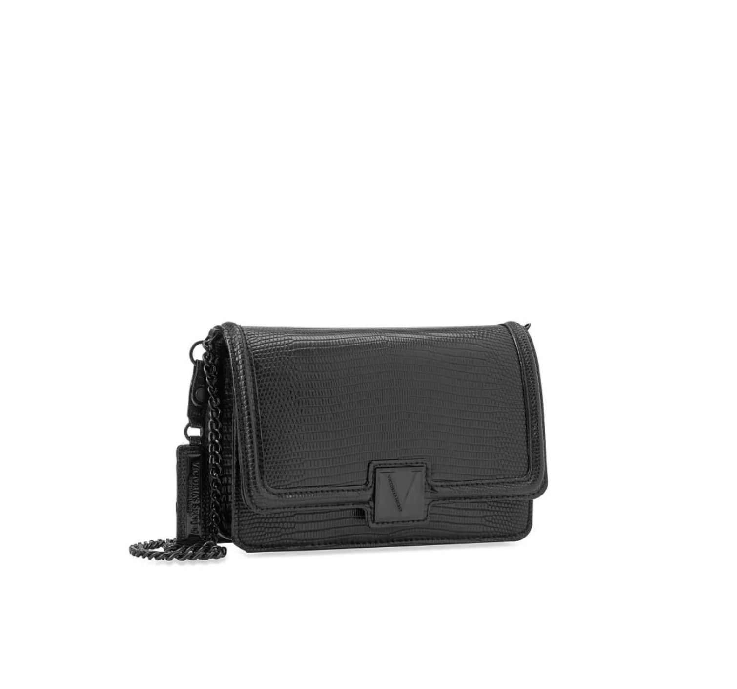 Сумка Кросс-боди The Victoria Mini Shoulder Bag Black Python