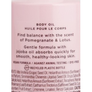 Олія для тіла Pomegranate & Lotus Balance Body Oil