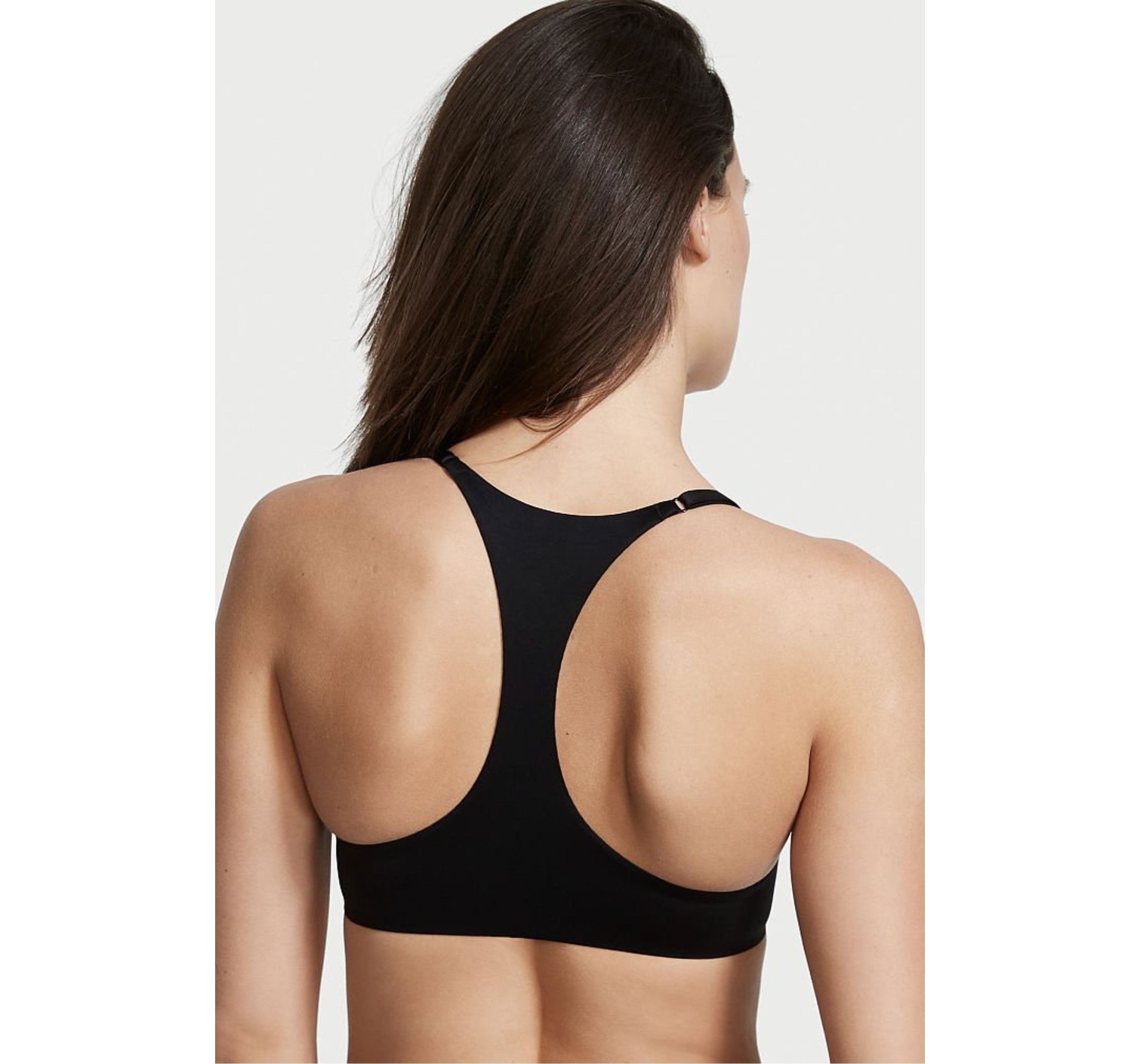 Комплект білизни Smooth Front Fastening Lightly Lined Demi Bra Black Set