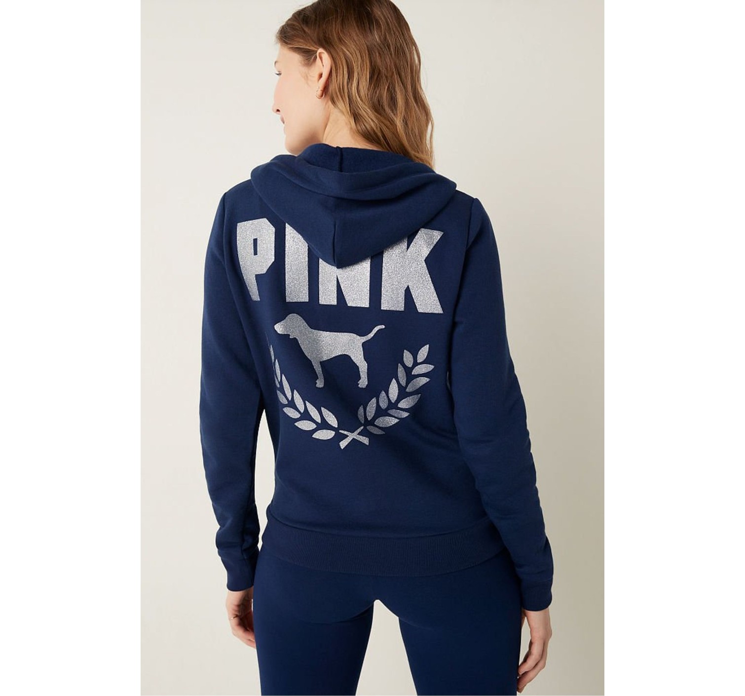 Спортивний костюм PINK Everyday Lounge Perfect Full Zip Blue