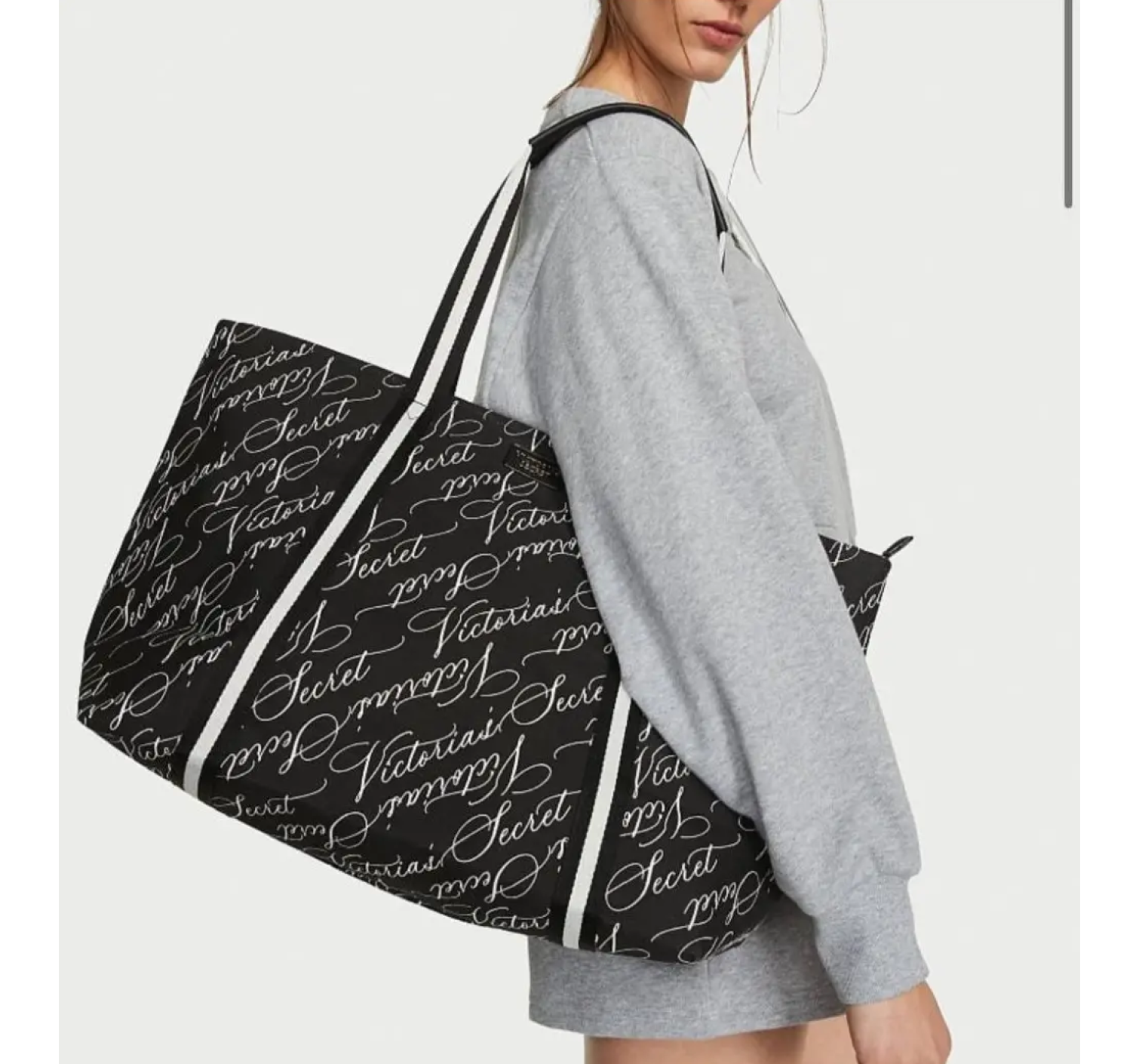Пляжная сумка Zip Bag Black Logo 