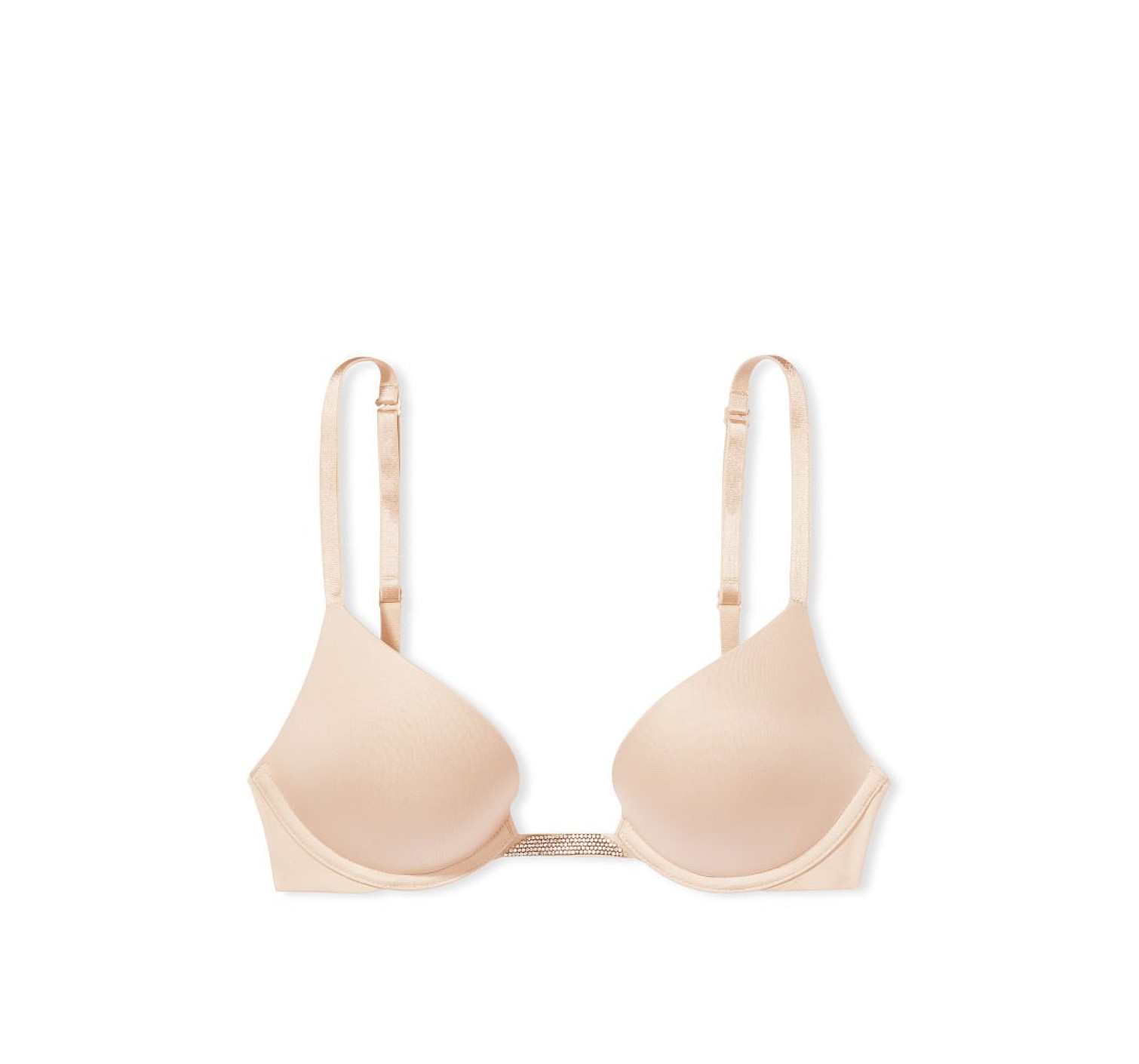 Бюстгальтер BARE Plunge Convertible Shine Bra Beige