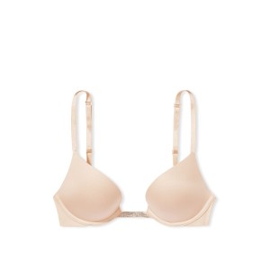 Бюстгальтер BARE Plunge Convertible Shine Bra Beige