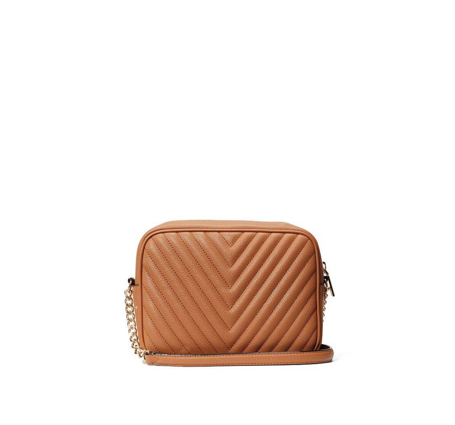 Сумка The Victoria Top Zip crossbody Caramel