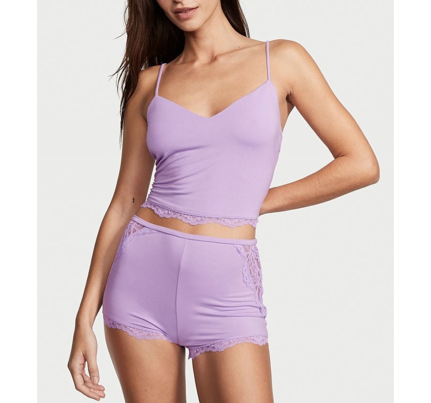 Пижама Stretch Modal Cropped Cami Set Secret Crush