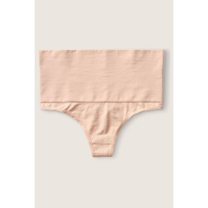 Трусики стрінги No Show PINK Seamless Shape Thong Beige