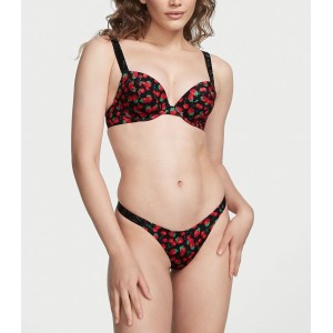 Купальник Top Shine Strap Sexy Tee Push-Up Bikini Mixed Berry