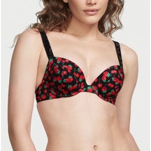 Купальник Top Shine Strap Sexy Tee Push-Up Bikini Mixed Berry
