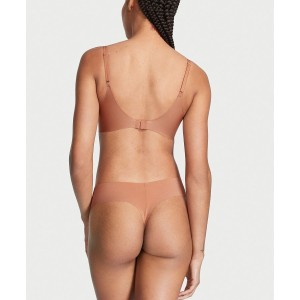 Трусики No Show Thong Panty Vs Honey Glow