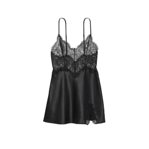 Пеньюар Very Sexy Black Lace Plunge Slip 