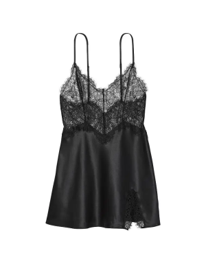 Пеньюар Very Sexy Black Lace Plunge Slip 