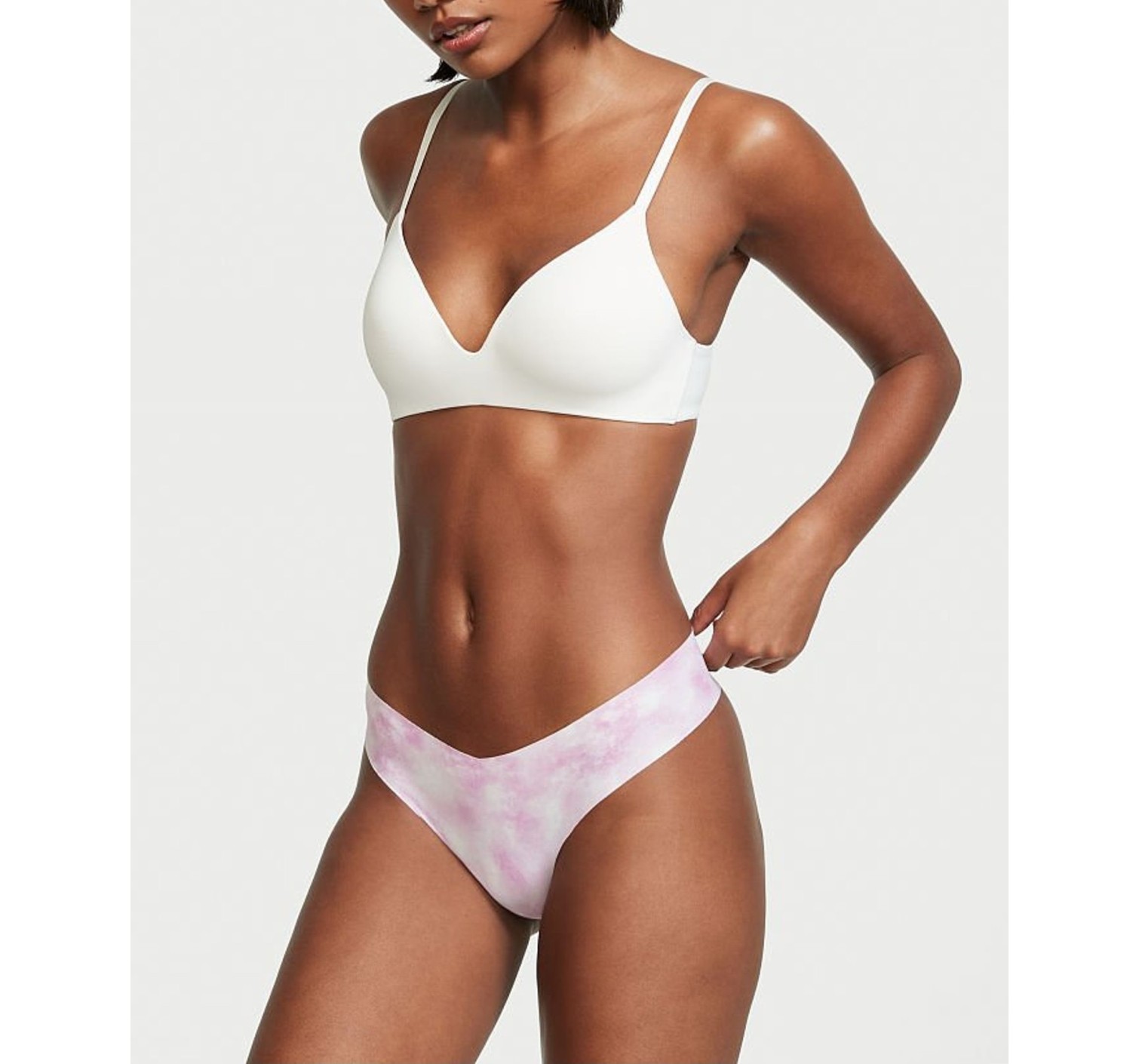 Трусики No Show Cheeky Panty Lilac Tie Dye