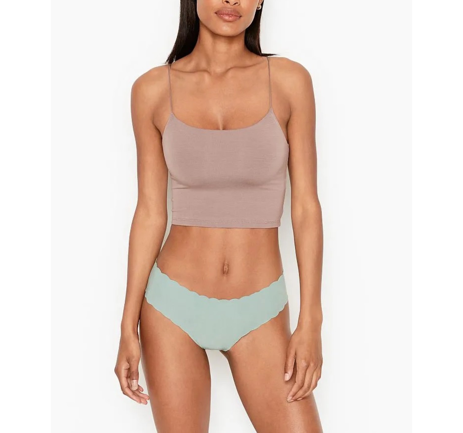 Трусики No Show Cheeky Panty Ruffle Mint