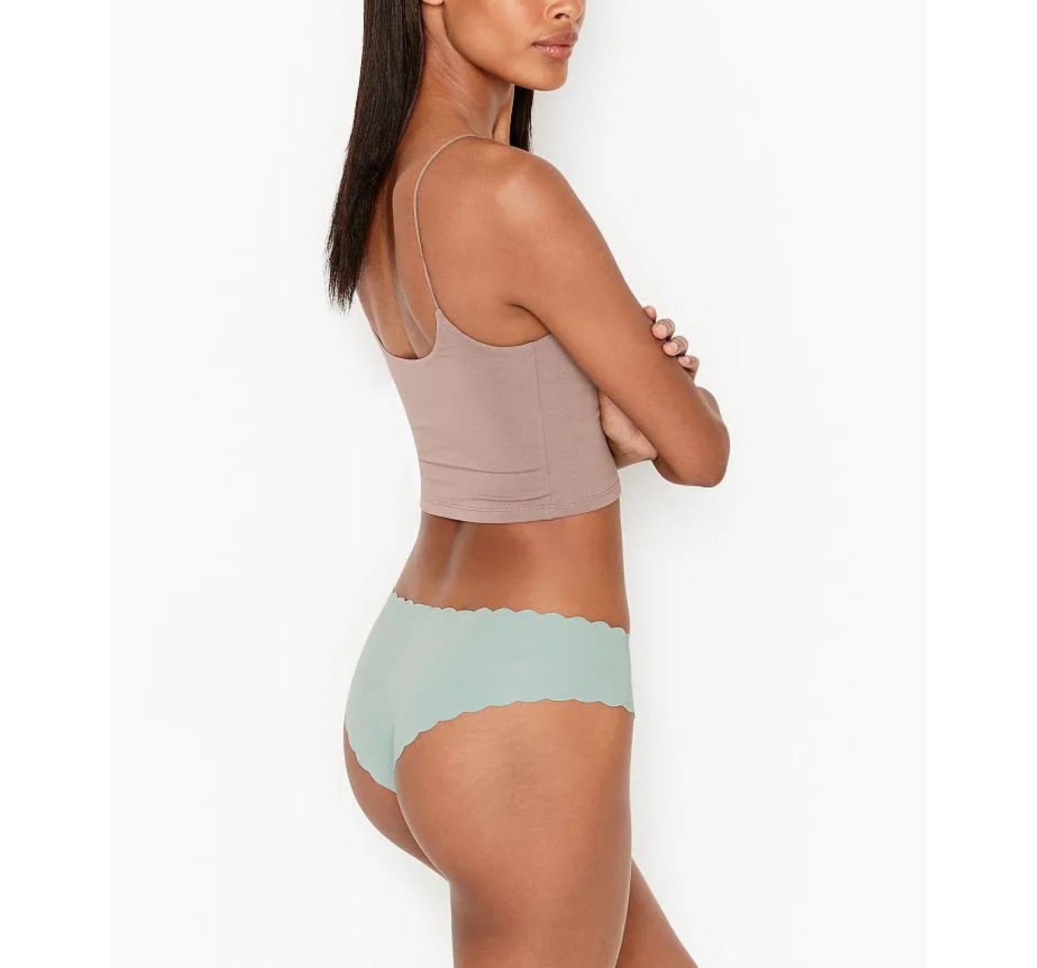 Трусики No Show Cheeky Panty Ruffle Mint