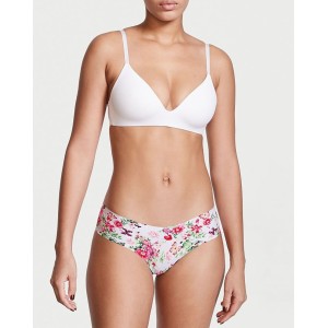 Трусики No Show Cheeky Panty White Print