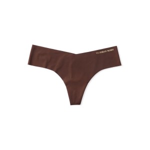 Трусики Sexy Illusions No show Brown Thong panty
