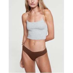 Трусики Sexy Illusions No show Brown Thong panty