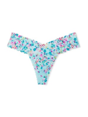 Трусики Lacie Lace-Up Blue Blossom Thong Panty