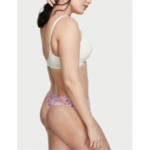 Трусики Lacie Lace-Up Purple Blossom Thong Panty